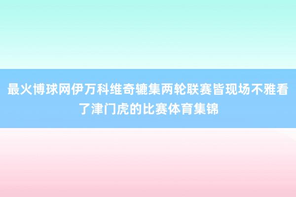 最火博球网伊万科维奇辘集两轮联赛皆现场不雅看了津门虎的比赛体育集锦